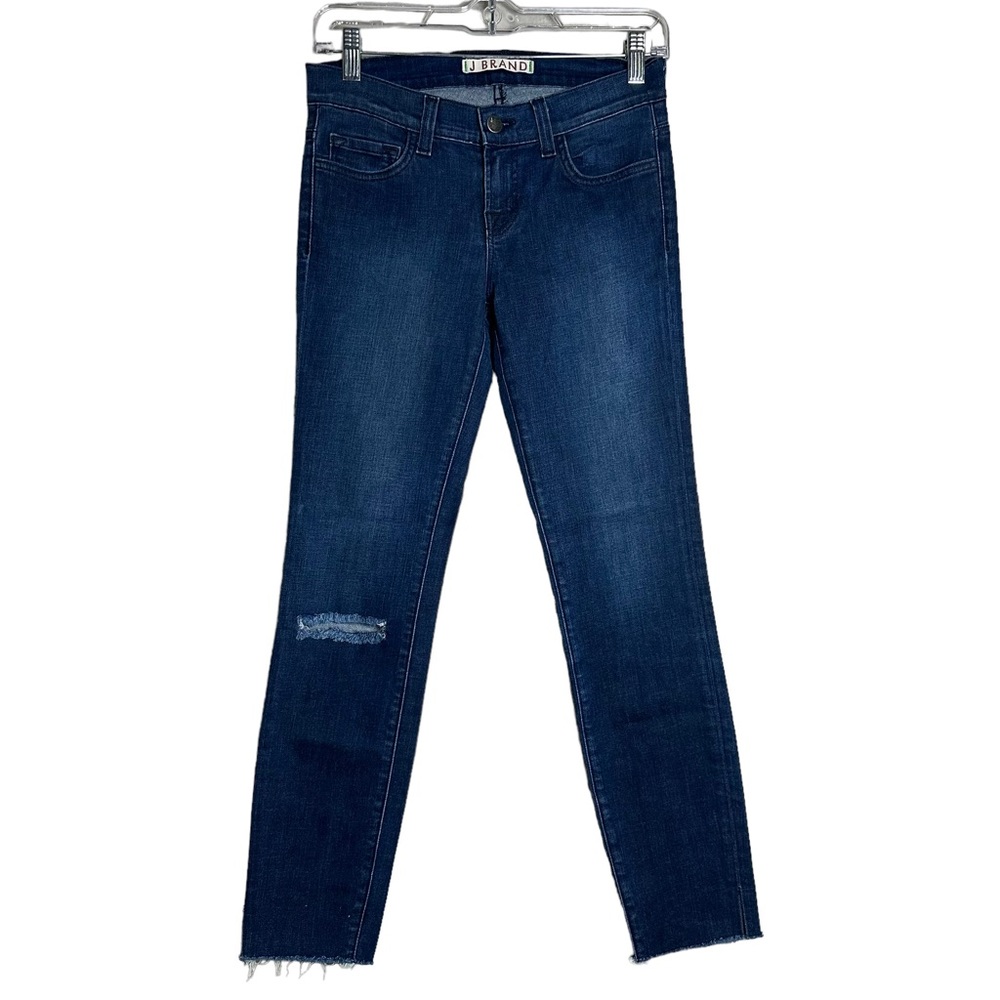 J Brand Skinny Leg Distressed Jeans